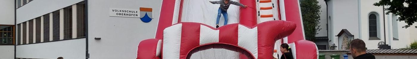 Hüpfburg beim ASKÖ Abschlussfest