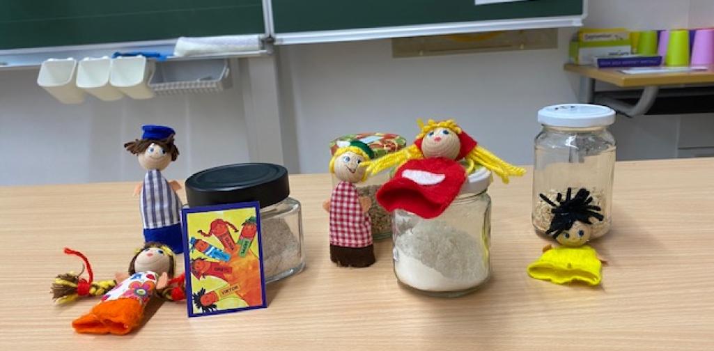 AVOMED Besuch Fingerpuppen