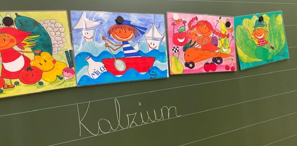 AVOMED Besuch farbenfrohe Tafelbilder