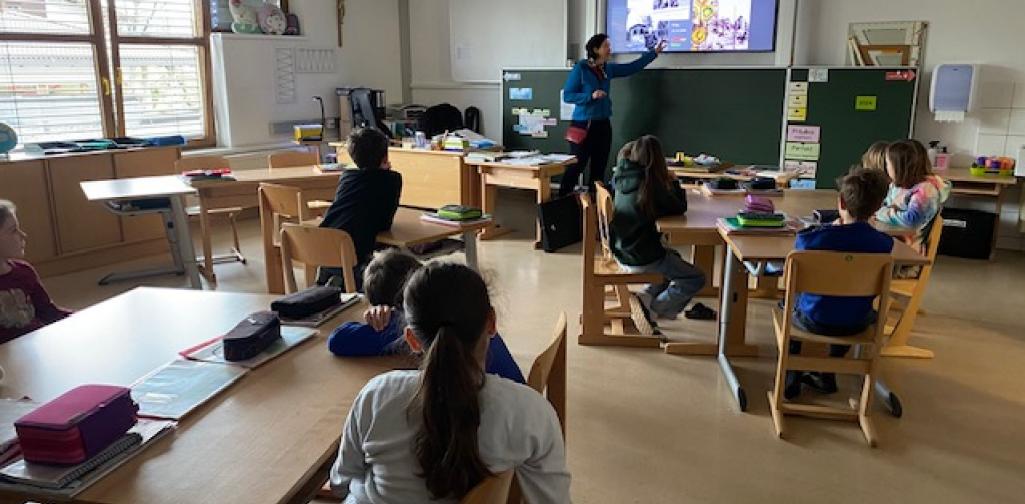 Mag.Rastbichler beim Vortrag